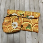 ＊SALE＊【オレンジフラワー】２点セット