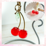 春🌸さくらんぼ🍒(桜桃)バッグチャーム