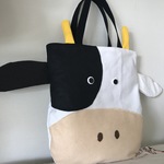 牛さんの特大ショルダーバッグ