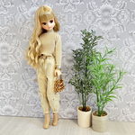 ベージュ　カーゴパンツ　パンツ　のみ　ピュアニーモ　リカちゃん　ワンピース　ドール　秋　