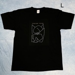 パウル・クレー　泣いている天使　綿5.6オンスTシャツ Lサイズ黒　SMLも有り