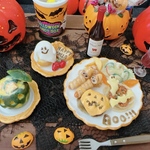 ミニチュア　フェイクフード　ハロウィンディナーセット