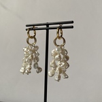 random freshwater pearl hoops