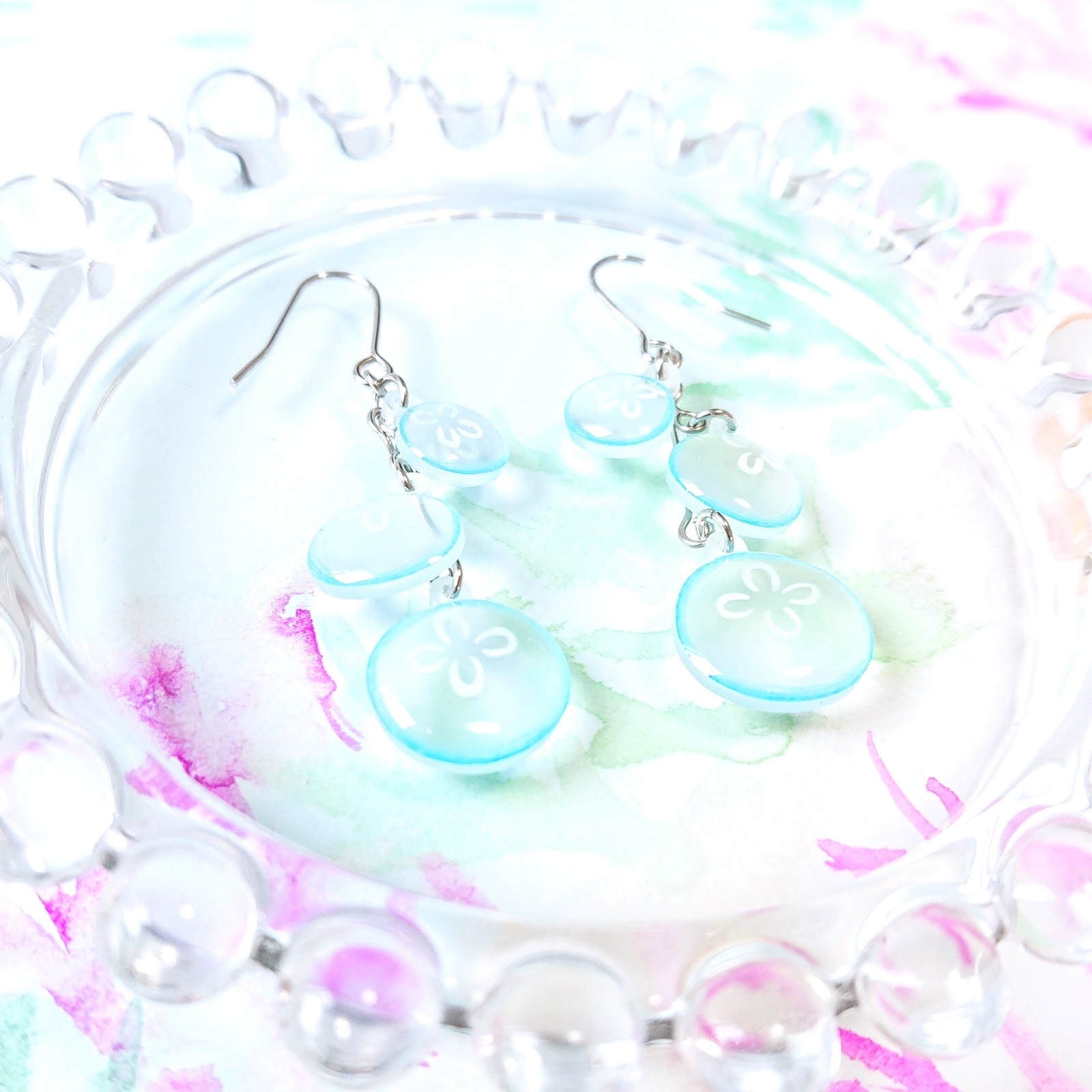 【mizuki】クラゲピアス 通販 みさき様専用】クラゲピアス ピアス - ピアス