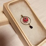 apr26yu様オーダー品 てまりピアス『ひとしずく 想 ~ｵﾓｲ~』