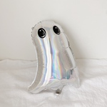 Halloween balloon / ghost (silver) | ハロウィン | お化け | 風船 | バルーン