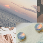 「染まる海」夏の海の夕空を 貴方の耳に sceneries on your ears/瞬きする耳 シリーズ