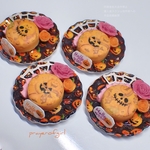 ジャックオーランタンのかぼちゃスフレケーキ