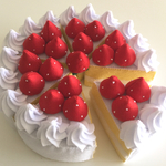 フェルト おままごと 苺のホールケーキ！