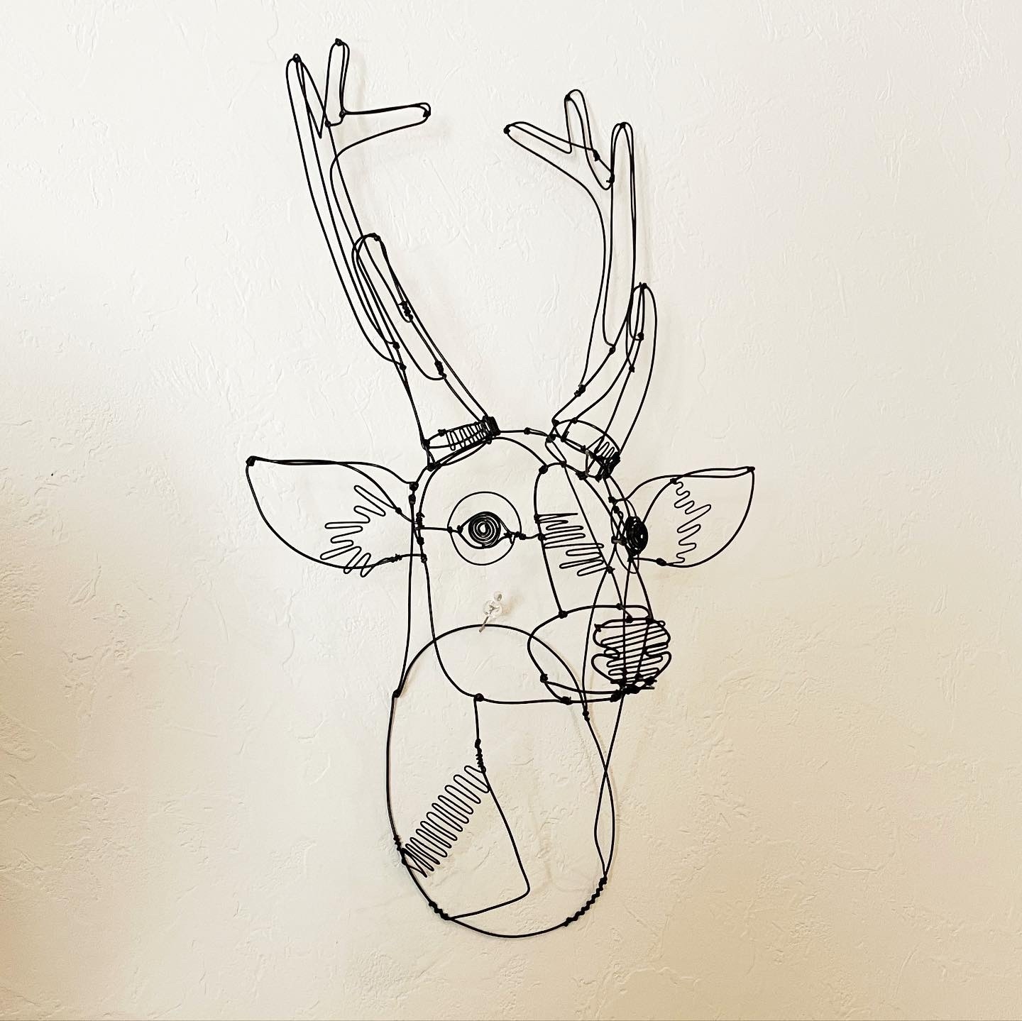 ワイヤーアート鹿 - wire art-f.k-GALLERY | minne byGMOペパボ 国内