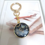 あずちゃん受注品・レジンキーホルダー(ブラック)