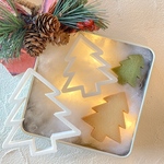 【クリスマス】ギザギザツリー クッキー型/かわいい/プレゼント/ギフト/手作り/サンタ/雪/ツリー/トナカイ/クッキー/クッキー缶/アイシングクッキー