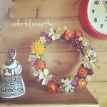 colorful 夏 wreathe   18