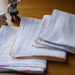 再販＊３枚セット＊ママの声から生まれたガーゼハンカチ