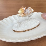 お砂糖の庭＊よろこびにわかけまわるミニチュアわんこ揚げパン（コーギー）