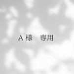 ･:*+.\ A様 専用 /.:+