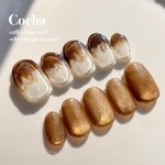 ネイルチップ　ニュアンスネイル