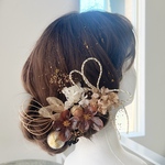 成人式　結婚式　髪飾り　No.180-13 ウェディング　和　ヘッドパーツ　振袖　袴　卒業式　白無垢　和装　前撮り