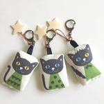 再販4！黒猫キーホルダー