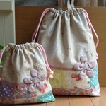 【pigo様ご予約品】お花の巾着セット
