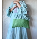 tricolor linen bag "B"