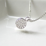 再再販　micro pavet ネックレス