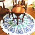 送料無料！！¥5420【ラウンドビーチタオル】