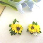 ひまわりのさわやかピアス・イヤリング