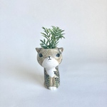 ねこ花瓶　ろま