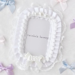 B8/もこもこ＆BABYパーツの硬質ケース/ホワイト/白