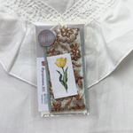【再販】インド刺繍リボン 栞 しおり ブックマーク ブックマーカー ブックカバー 手帳 本 ミント