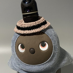 LOVOTやわらかMINIカンカン帽（アッシュピンク×ブラック）