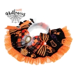 【happy Halloween 2023🎃】ジャックオランタンオレンジ×ブラック👻ドッキングアレンジデザイン《ケープ首輪》