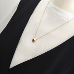 ゴールドビーンズ　ネックレス　ゴールドネックレス　