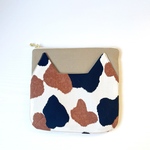 ミケねこポーチ　山吹色