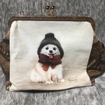 アッシュデザイン　ベストフレンズ　たっぷりマチ20cm がま口バッグ