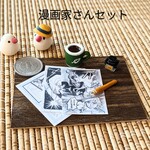 ◆漫画家さんセット◆ミニチュア◆