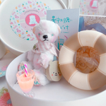 バカンス🏖️🐻‍❄️しろくまちゃんset🍹✨ﾍﾞｰｼﾞｭ🛟