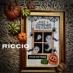 【Riccio&Ｍigeru】クロスステッチ×ペーパークラフトキット☆ハロウィン