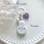 ⛄️＊めじるし チャーム PURPLE