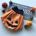 犬服【再販】SS前丈短　ハロウィン🎃ジャックオーランタンバルーン