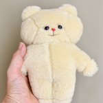 小さなモフモフくまさん　アイボリー