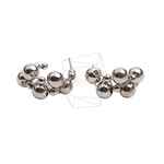 ERG-2471-R【2個入り】マルチボールラウンドピアス,Multi ball round Post Earring