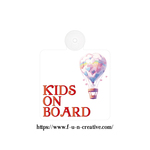 全10色 吸盤 ジャーニーシリーズ ハート KIDS ON BOARD