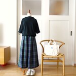 タータンチェックタックキュロット