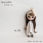 No..200    22㎝ドールサイズ　つりズボン