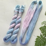 🆕手染め糸 🌸 綿糸コーマ(S) 20/6『Blue＆Blue～unicorn🦄ユニコーン』Col.1283 (約70ｍ)🌸 刺し子糸