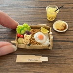 ミニチュア　ガパオライス弁当