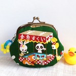 Lan***さま専用*レトロ動物＊*金魚すくい*がま口ポーチ*小銭入れ