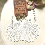 ✨値下げ✨シェルレースピアス